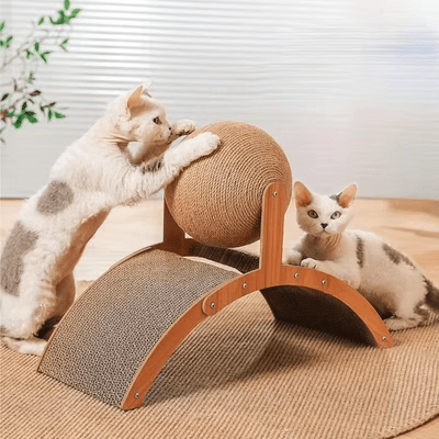 Griffoir pour Chat - Scratch&PlayCatBoard™ - Arc - Chat Récréatif