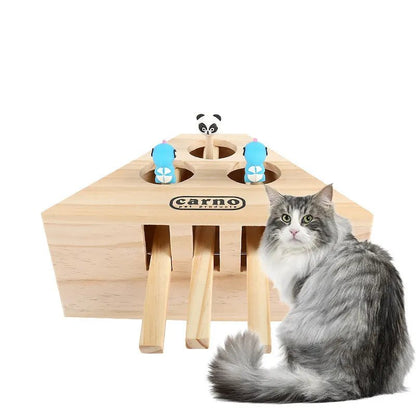 Jouet Interactif Chat - PawHunter™ - 3 Trous - Chat Récréatif