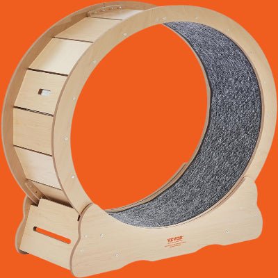 Roue Chat - KittyTread™ - Beige - Chat Récréatif